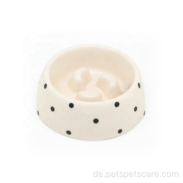 Haustier Feeding Bowl Hund Luxus Keramik Haustierschale